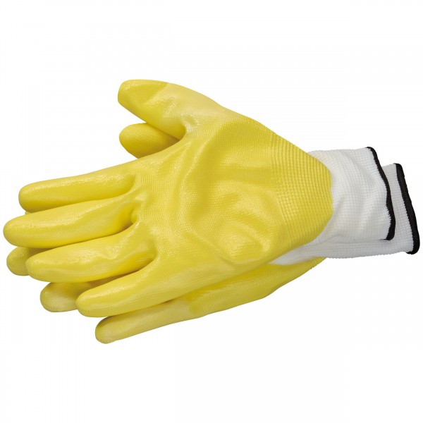 Handschuhe PaintGrip Nitril gelb EN388