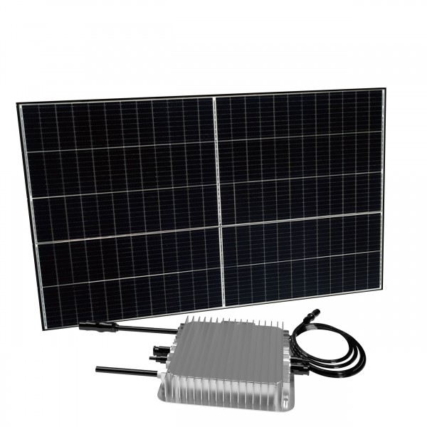 Solar Balkonkraftwerk bis 840W Paket inkl. Wechselrichter